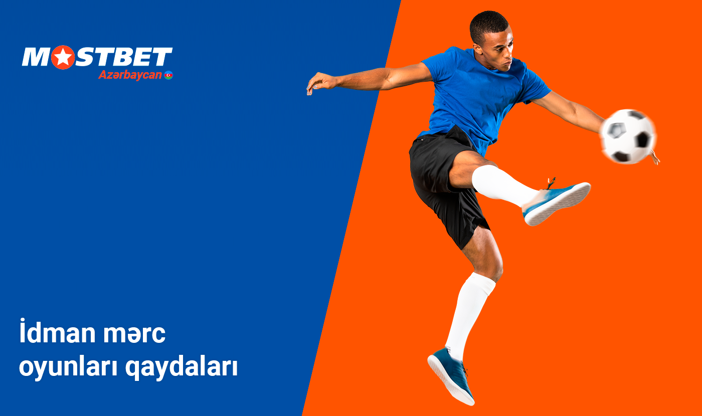 Mostbet idman mərc oyunlarının şərtləri
