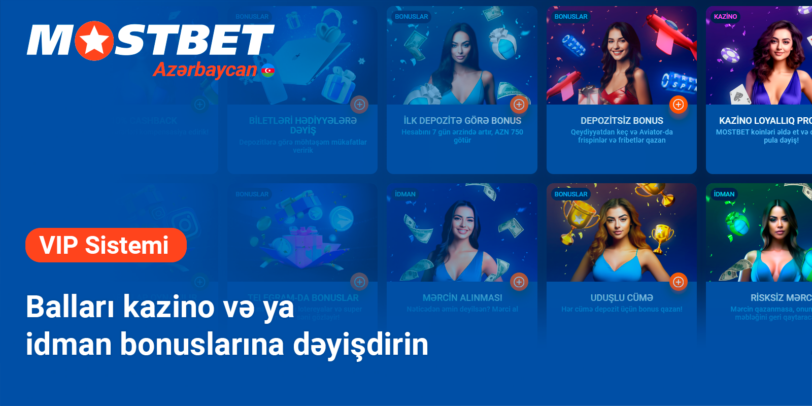 Bonus xallarınızı real Mostbet Kazino və ya idman bonusları ilə dəyişdirin